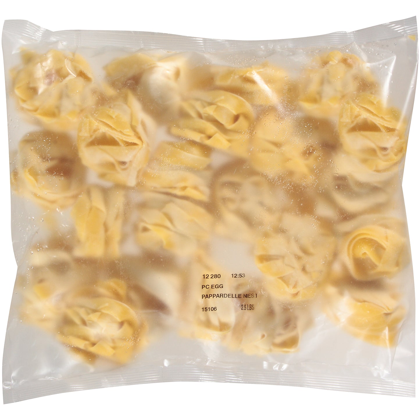 Joseph's Gourmet Pasta Egg Pappardelle Nests 2.5 Pound Each - 6 Per Case.