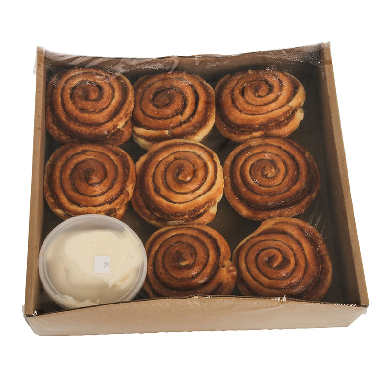 La Francaise Roll Cinnamon W Cream Cheese Cup 5 Ounce Size - 40 Per Case.