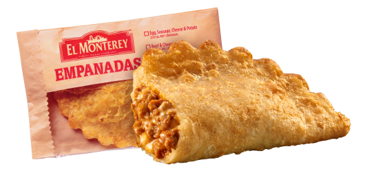 El Monterey Beef & Cheese Empanada, 3 Ounces- 24 Per Case.