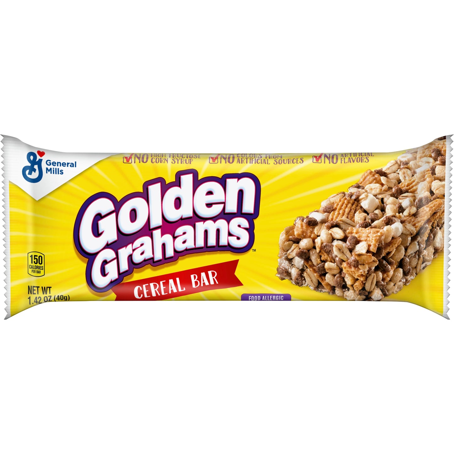 Golden Grahams™ Cereal Bars 1.42 Ounce Size - 96 Per Case.