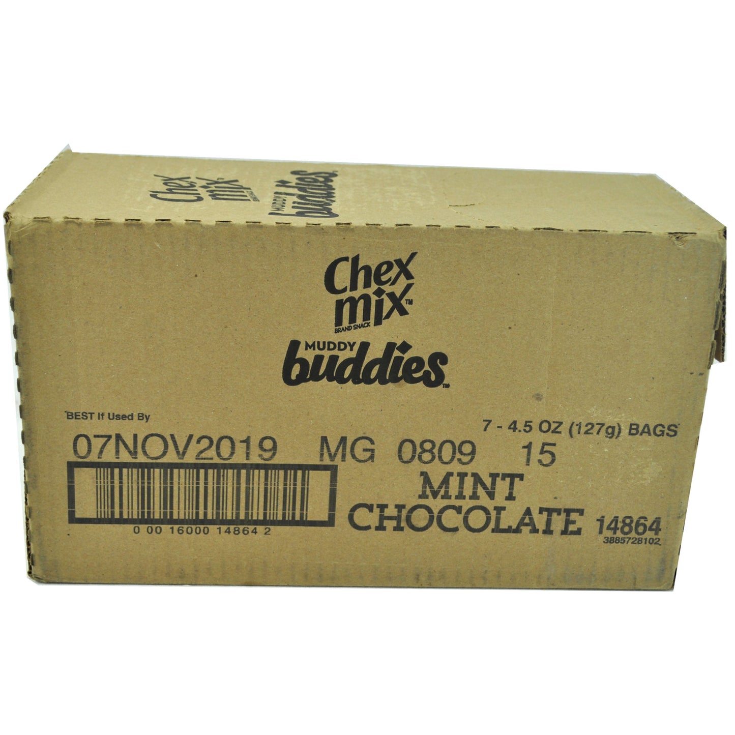 Chex Mix™ Muddy Buddies™ Snack Mix Mintchocolate 4.5 Ounce Size - 7 Per Case.