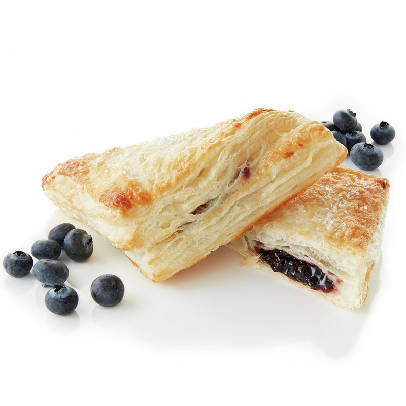 Pillsbury™ Frozen Turnover Dough Sugared Blueberry 13.87 Pound Each - 1 Per Case.