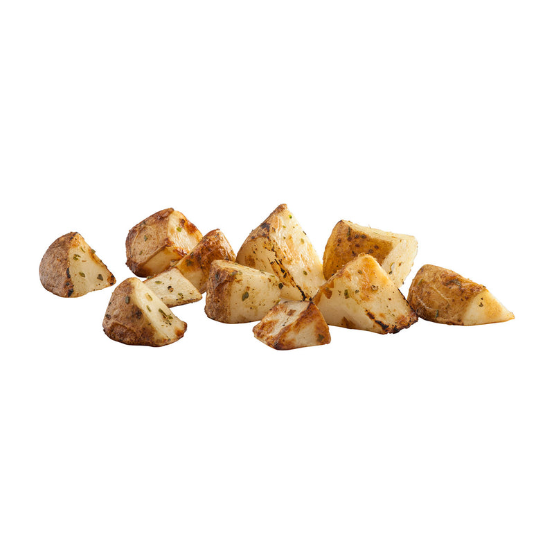 Simplot Roastworks Roasted Herb And Garlic Russet Potatoes 2.5 Pound Each - 6 Per Case.