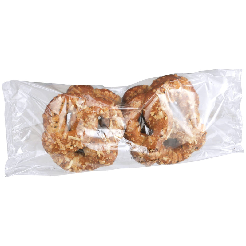 Kim & Scotts Pizza Stuffed Pretzels 6 Ounce Size - 24 Per Case.