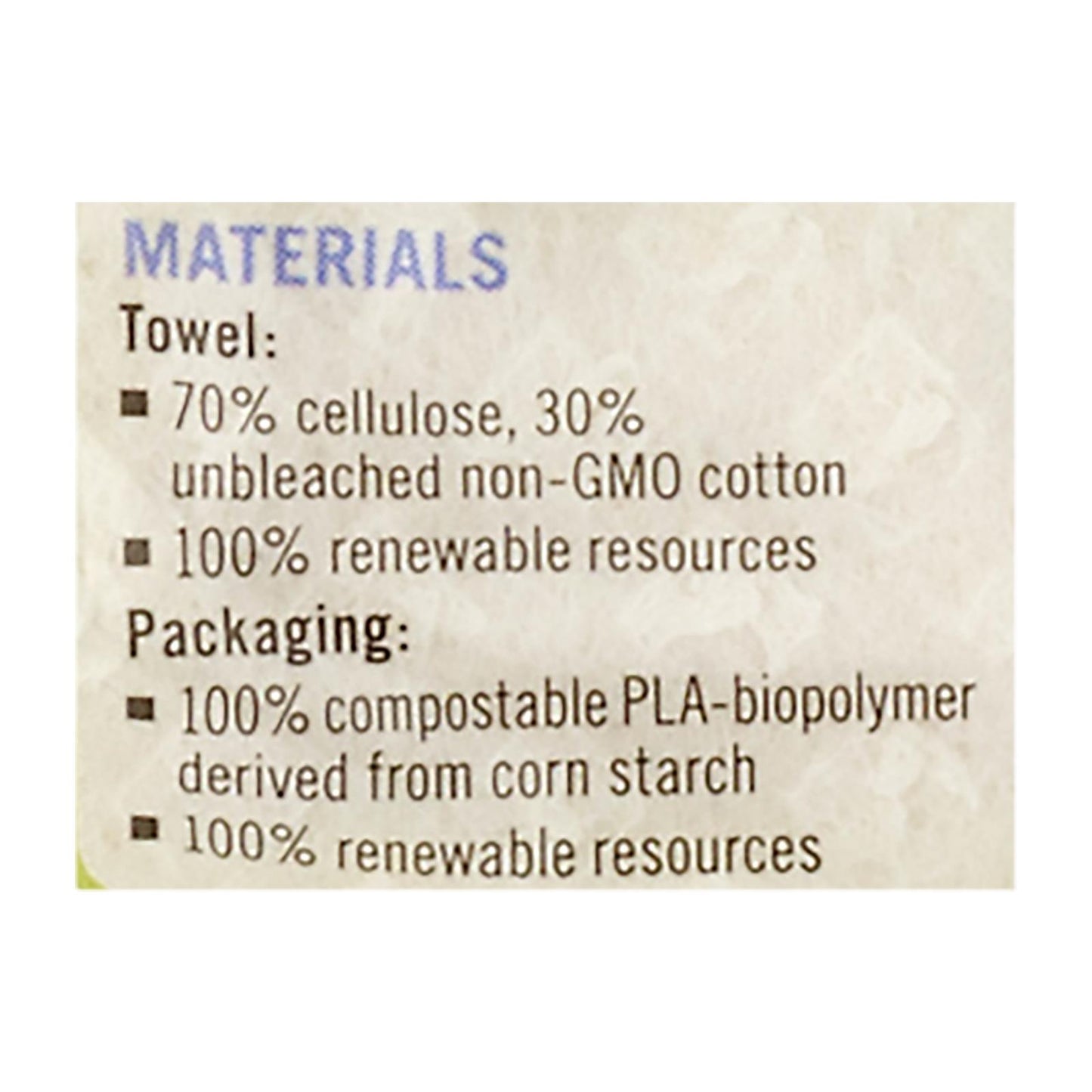 If You Care Paper Towels - Reusable - Nat - Case of 8 - 12 count