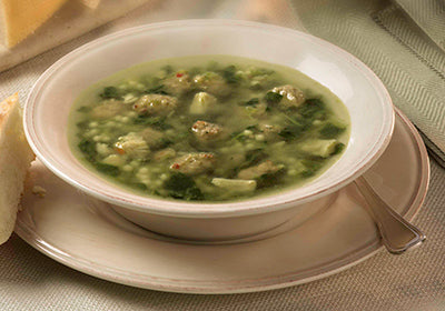 Blount Italian Style Wedding Soup Frozen 4 Pound Each - 4 Per Case.