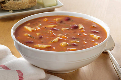 Blount Minestrone Soup Frozen 4 Pound Each - 4 Per Case.