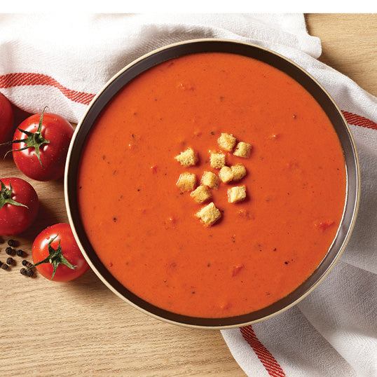 Blount Creamy Tomato Soup Frozen 4 Pound Each - 4 Per Case.