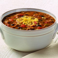 Blount Turkey Chili With Beans Frozen 4 Pound Each - 4 Per Case.