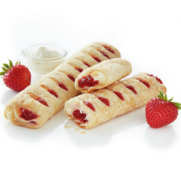 Pillsbury™ Frozen Strudel Sticks® Doughstrawberry Cream Cheese 16.5 Pound Each - 1 Per Case.