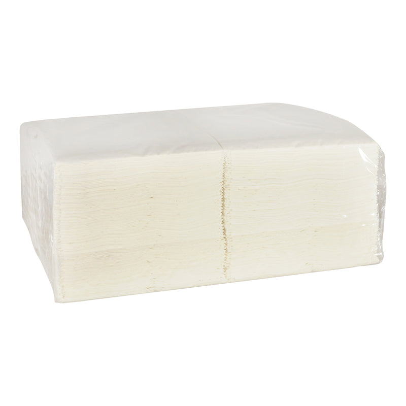 Napkin Dinner White Ply Fold Regal Embossed Paper 100 Each - 20 Per Case.