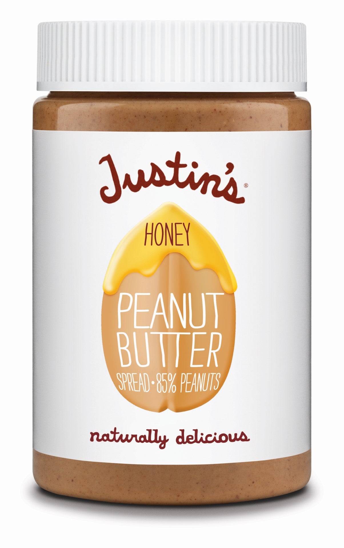 Justin's Jar Honey Peanut Butter 16 Ounce Size - 12 Per Case.