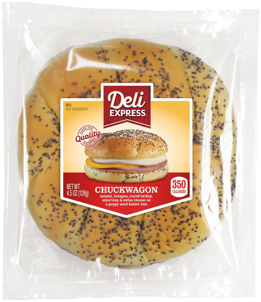 Deli Express Chuckwagon 4.5 Ounce Size - 10 Per Case.