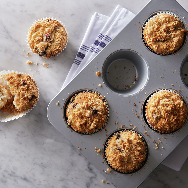 Pillsbury™ Place & Bake™ Frozen Muffindough Puck Blueberry 20.25 Pound Each - 1 Per Case.