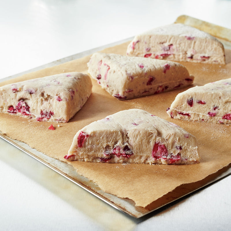 Pillsbury™ Place & Bake™ Frozen Scone Dough Cranberry Orange 45 Ounce Size - 8 Per Case.