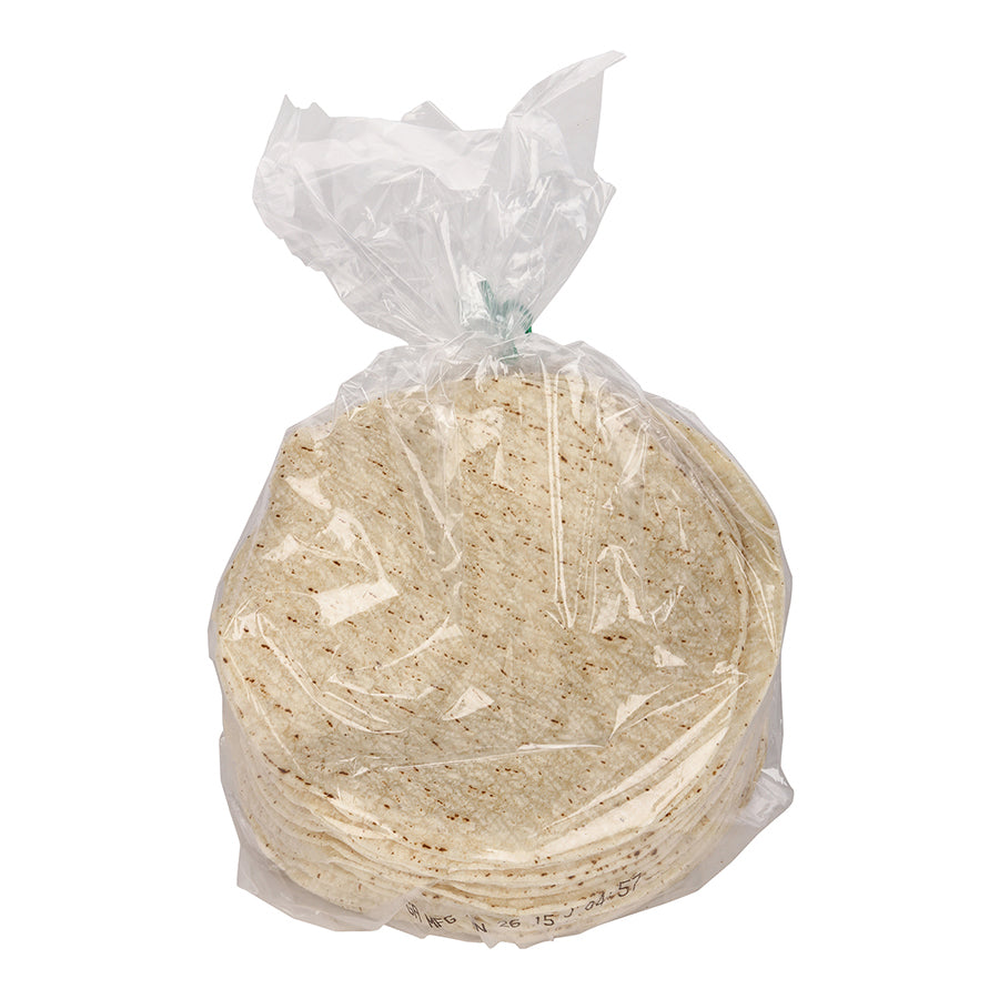Mission 6" White Corn Tortillas 60 Count Packs - 12 Per Case.