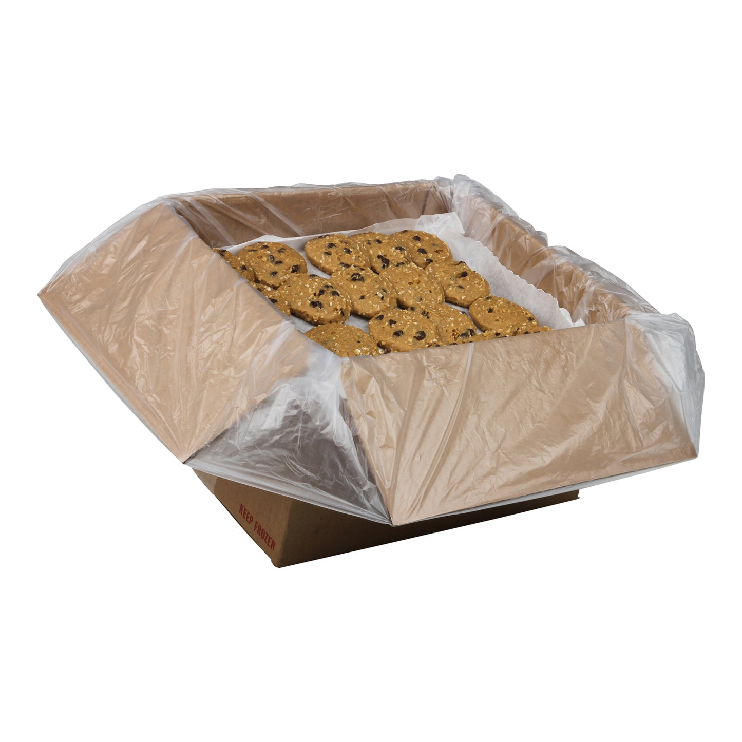 Frozen Cookie Dough Chocolate Chip Made With% Whole Grain Layered 1.85 Ounce Size - 180 Per Case.