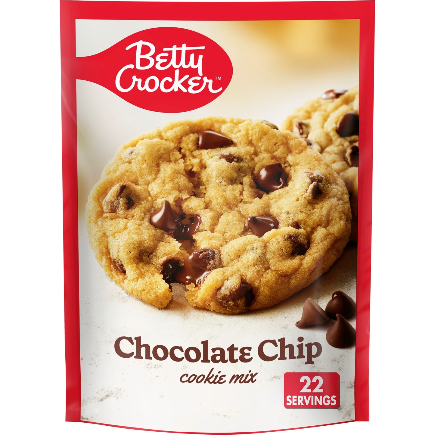 Betty Crocker™ Cookie Mix Chocolate Chip 17.5 Ounce Size - 12 Per Case.