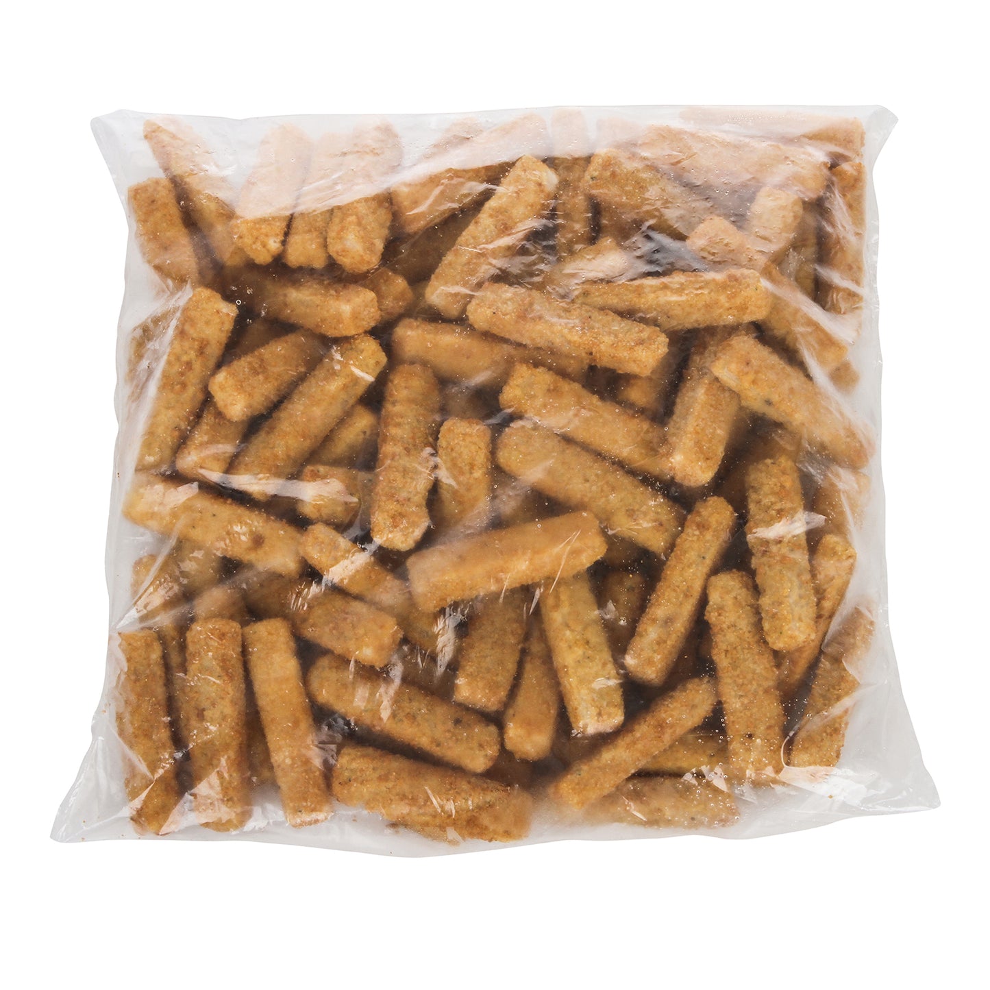 Ultimate Fish Stick All Natural Whole Grain Crunchy Breaded Frozen 10 Pound Each - 1 Per Case.