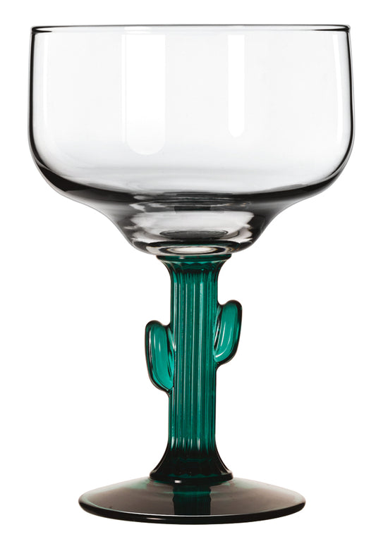 Glass Margherita Cactus Juniper Stem 1 Each - 12 Per Case.