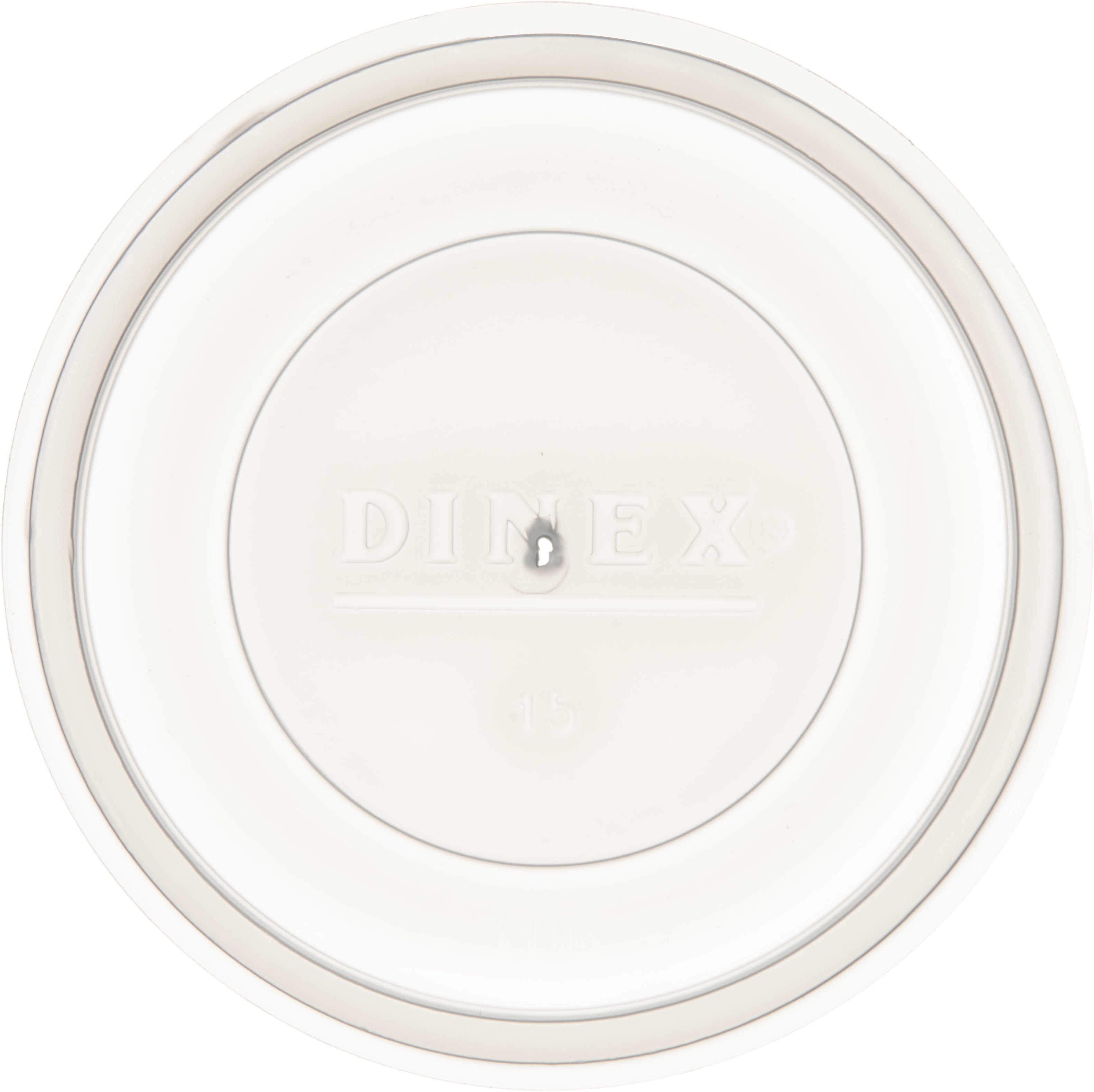 Dinex Translucent Tumbler Lid Translucent 2.99 In - 1000 Per Case.