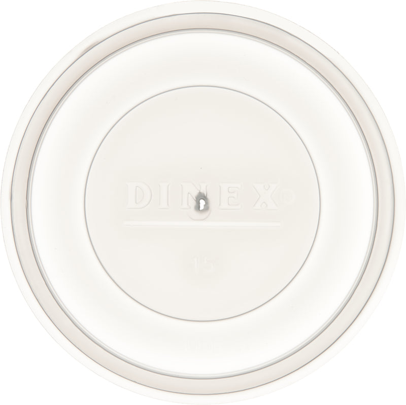 Dinex Translucent Tumbler Lid Translucent 2.99 In - 1000 Per Case.