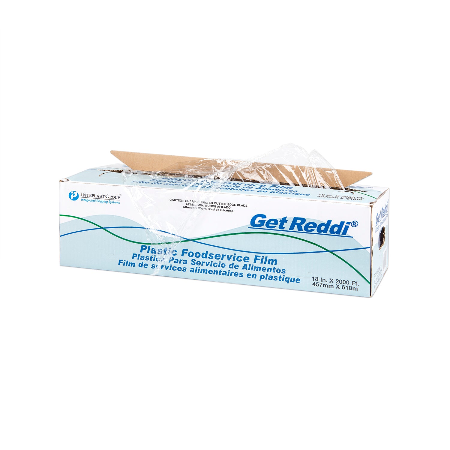 In Ft Mil Clear Cutter Box Feet Capacity 1 Count Packs - 2000 Per Case.