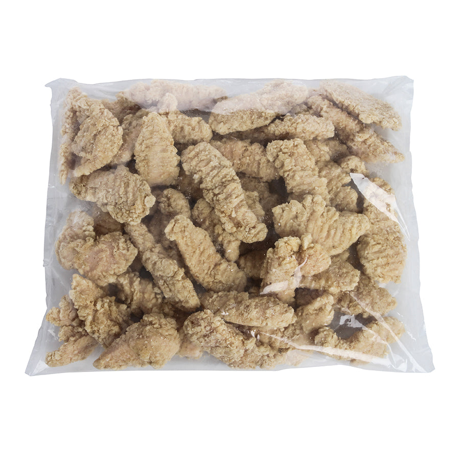 Wayne Farms Par Fried Homestyle Breaded Chicken Tenderloin 2 Ounce, 5 Pound Each - 2 Per Case.