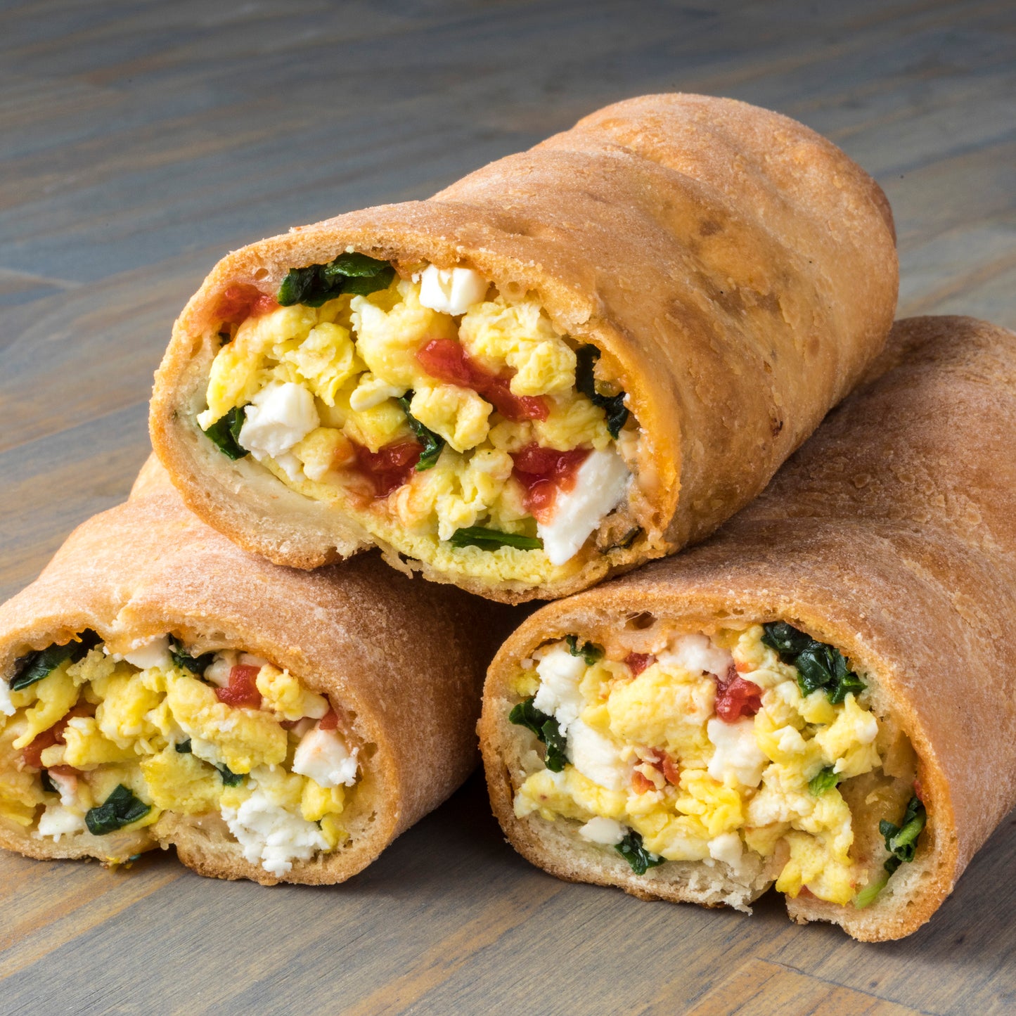 Uno Foods Inc Egg Spinach & Feta Calzone 1 Each - 8 Per Case.