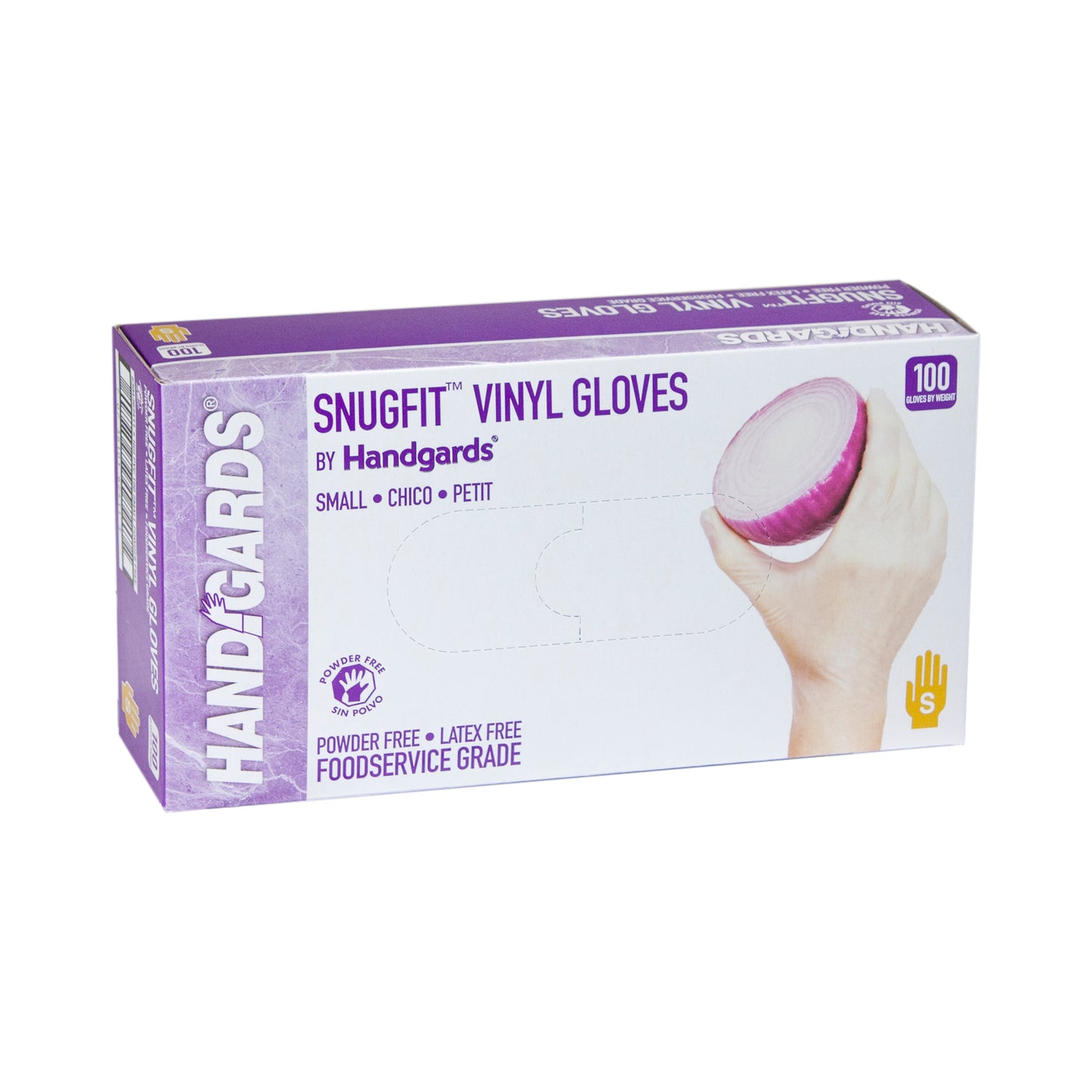 Glove Vinyl Powder Free Small 100 Each - 4 Per Case.