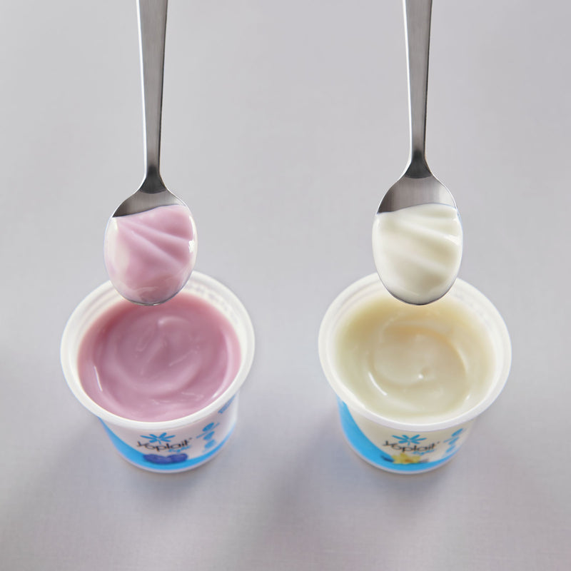 Yoplait® Light Yogurt Single Serve Cup Variety Blueberry Vanilla 4 Ounce Size - 48 Per Case.