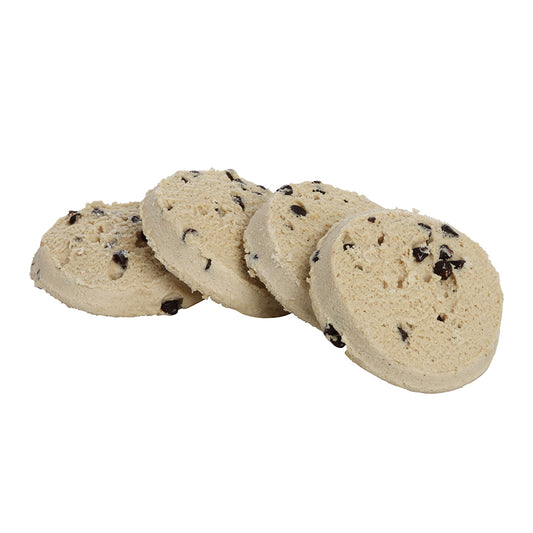 Chocolate Chip Frozen Cookie Dough 2.38 Ounce Size - 128 Per Case.