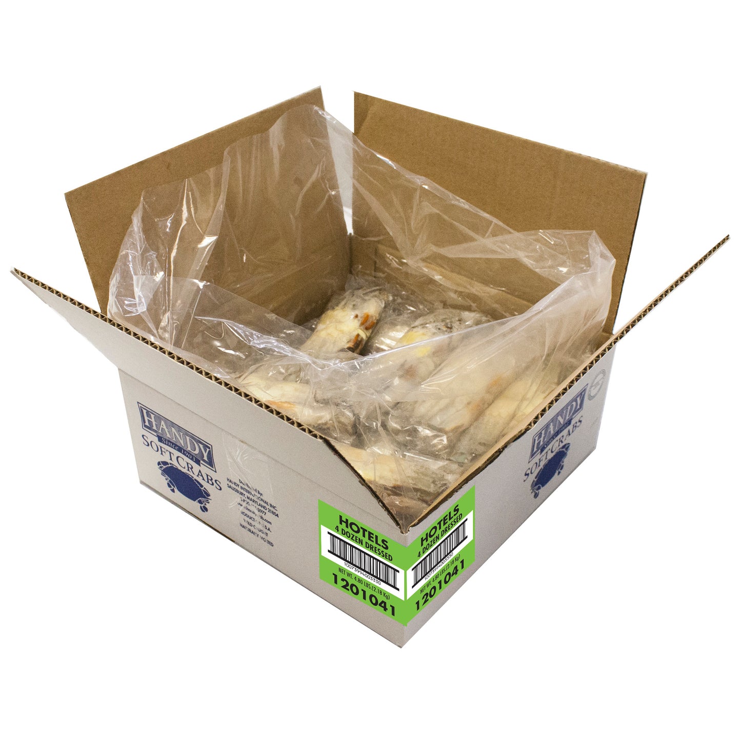 Crab Soft Shell Hotel Avg Frozenproduct Of USA 1.85 Ounce Size - 48 Per Case.