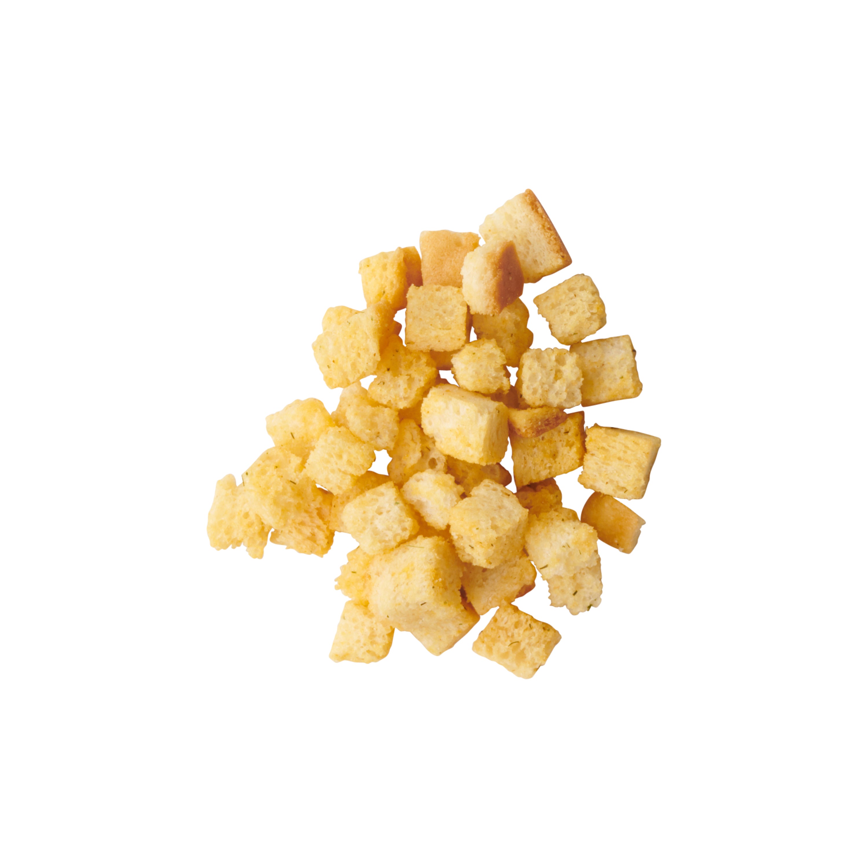 Fresh Gourmet Crouton Seasoned Cube Trans Fat Free 2.5 Pound Each - 4 Per Case.