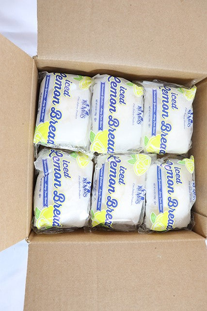 Iced Lemon Bread 4.5 Ounce Size - 12 Per Case.