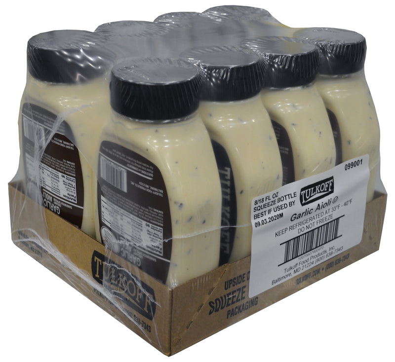 Tulkoff® Garlic Aioli 18 Fluid Ounce - 8 Per Case.