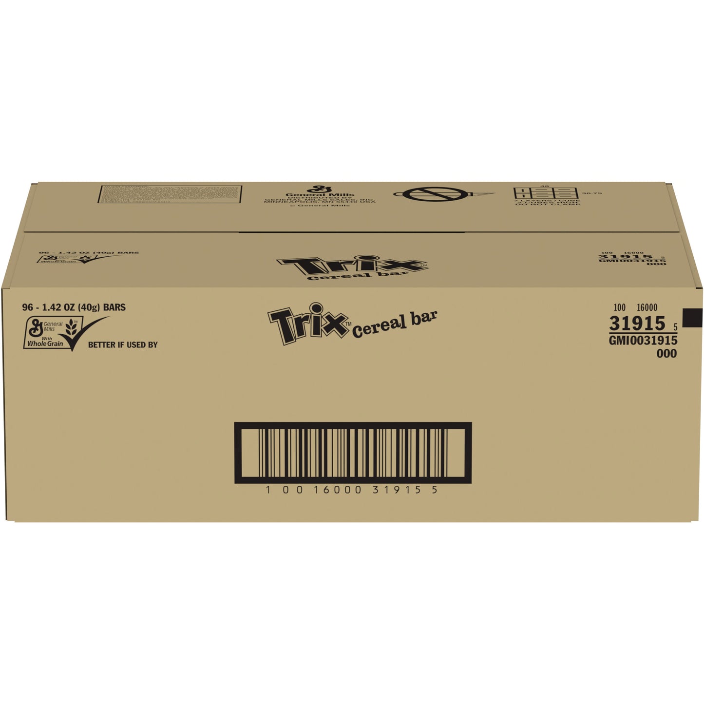 Trix™ Cereal Bars 1.42 Ounce Size - 96 Per Case.