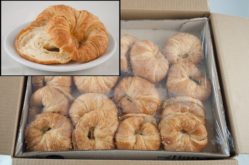 Pillsbury Baked Croissant Butter Pinched Sliced 2.5 Ounce Size - 4 Per Case.