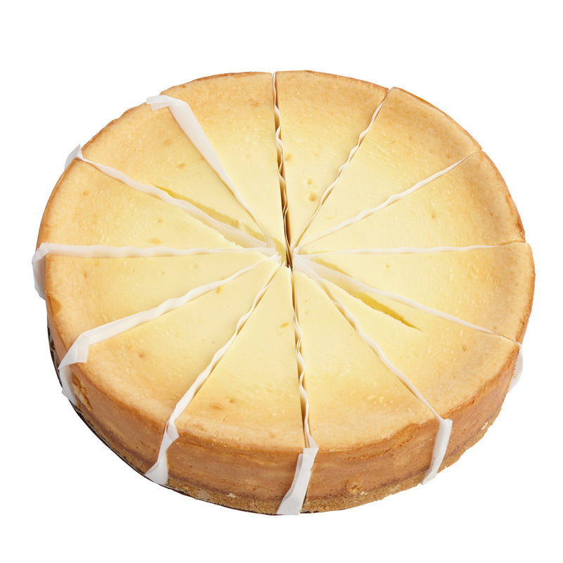 Lawler's Inch New York Cheesecake Colossal Cut 108 Ounce Size - 4 Per Case.