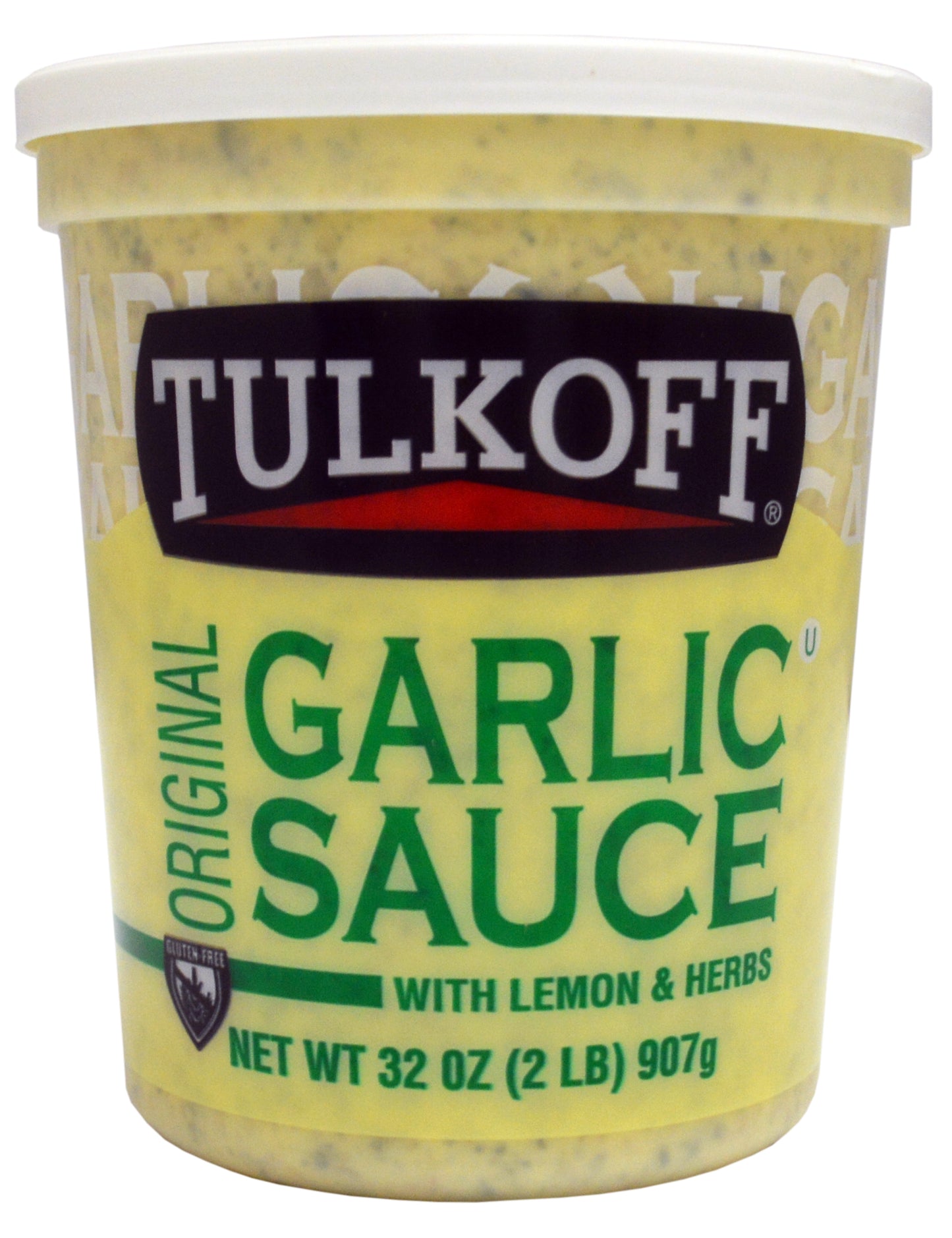 Tulkoff® Original Garlic Sauce 32 Ounce Size - 6 Per Case.