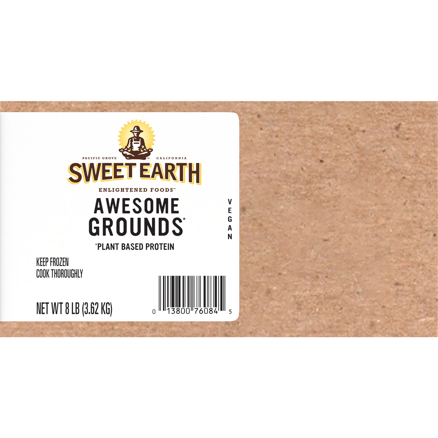 Nestle Professional Sweet Earth Awesome Grounds Plant Based Protein 8 Pounds - 1 Per Case.