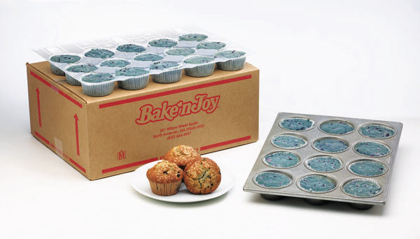 Bake'n Joy Homestyle Blueberry Muffin 5.4 Ounce Size - 75 Per Case.