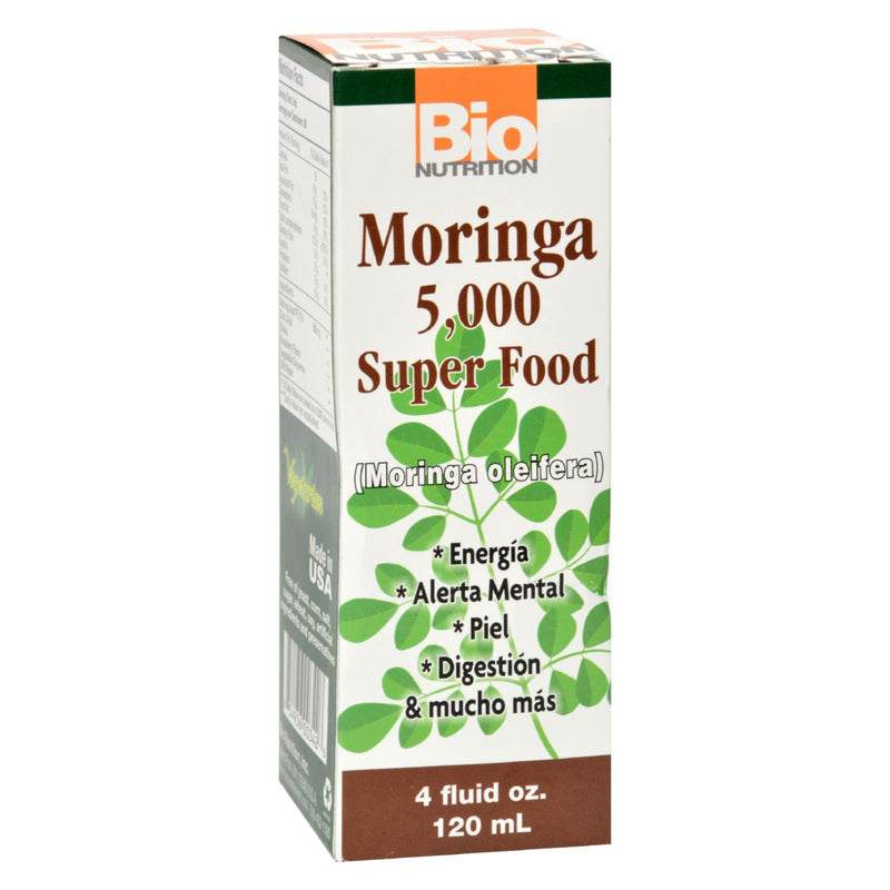 Bio Nutrition - Moringa Super Food - 5000 mg - 4 fl Ounce