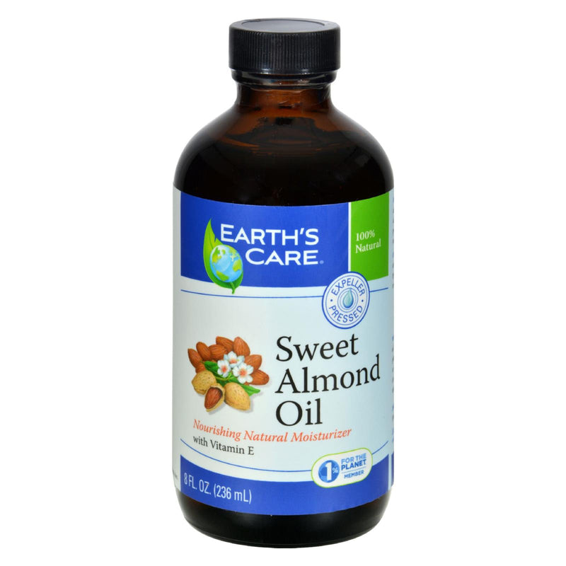 Earth's Care 100% Pure Sweet Almond Oil - 8 fl Ounce