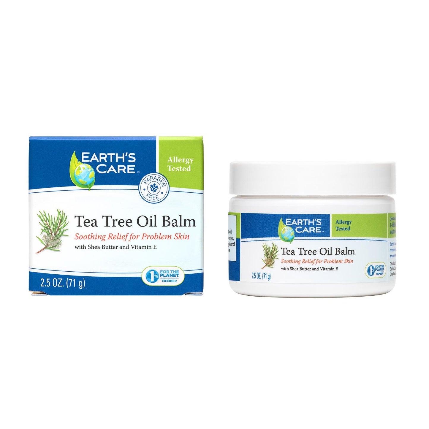 Earth's Care Tea Tree Oil Balm - 2.5 Ounce