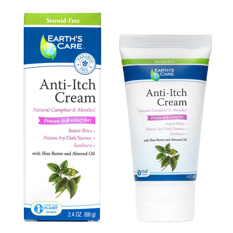 Earth's Care Anti-Itch Cream - 2.4 Ounce