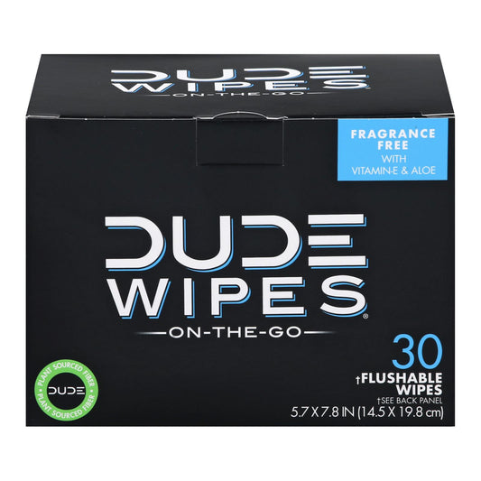 Dude Wipes - Wipes Travel Singles - 30 ct.