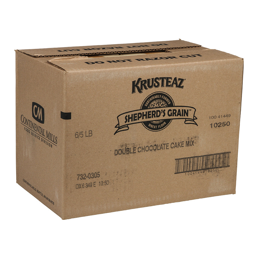 Shepherd's Grain Krusteaz Professional Doublechocolate Cake 5 Pound Each - 6 Per Case.