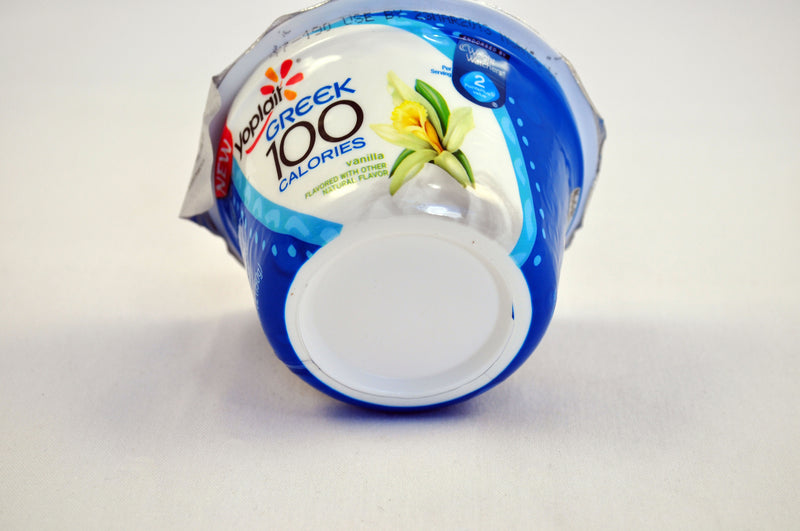 Yoplait® Greek Protein Yogurt Single Serve Cup Vanilla 5.3 Ounce Size - 12 Per Case.