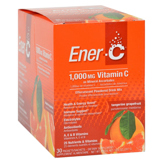 Ener-C Vitamin Drink Mix - Tangerine Grapefruit - 1000 mg - 30 Packets